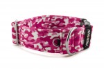 Obojok Camouflage Pink