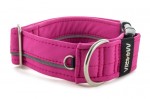 Halsband Reflex Magenta I - Detail des Halbrings