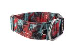 Obojok Turquoise Red Mood