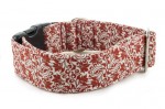 Obojok Abstract Flower Red