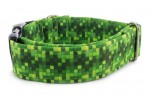 Collar Digital Green - Detail of the pattern