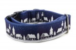 Obojok Winter Village Blue