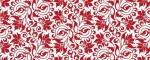 Obojok Abstract Flower Red