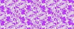 Obojok Abstract Flower Violet  - Vzor