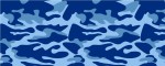 Obojok Camouflage Blue  - Vzor