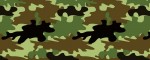Vodítko Camouflage Green  - Vzor