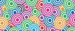 Obojok Color Circles  - Vzor