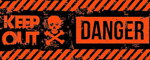 Obojok Danger Orange