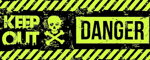 Obojok Danger Yellow