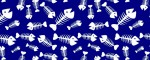 Obojok Fishbone Blue