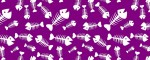 Obojok Fishbone Purple  - Vzor