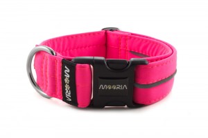 Obojok Reflex Neon Pink I