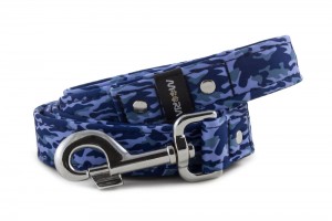 Vodítko Camouflage Blue