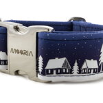 Obojok Winter Village Blue