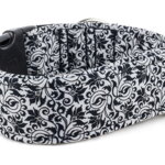 Obojok Abstract Flower Black