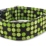 Obojok Bright Green Dots