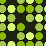 Obojok Bright Green Dots